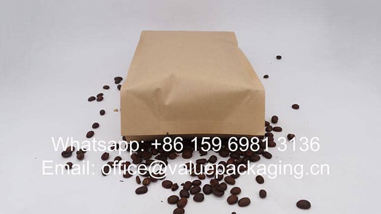 1kg compostable roasted beans pack