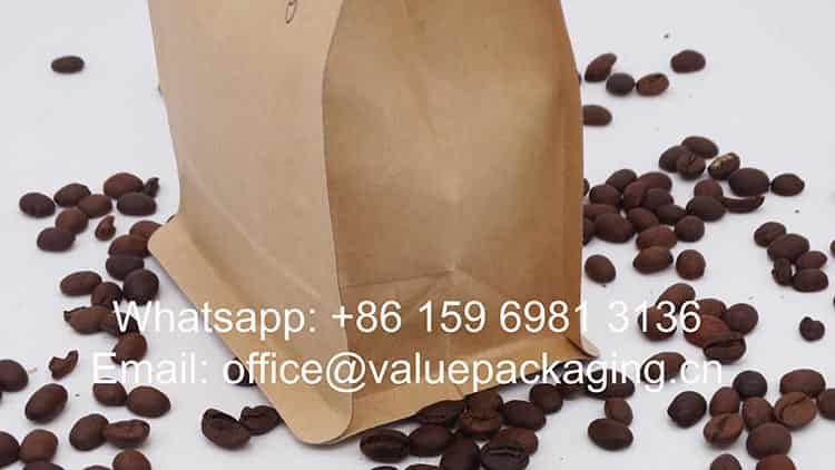 200grams compostable roasted beans package