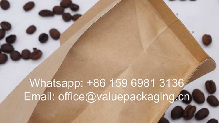 200grams compostable coffee package