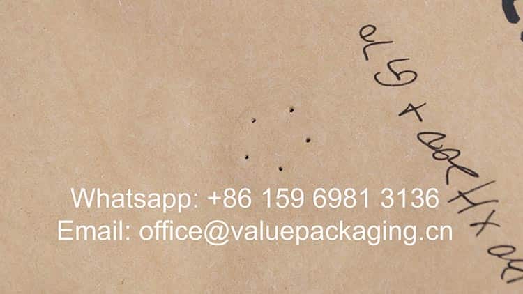 packaging materials 250 g coffee package