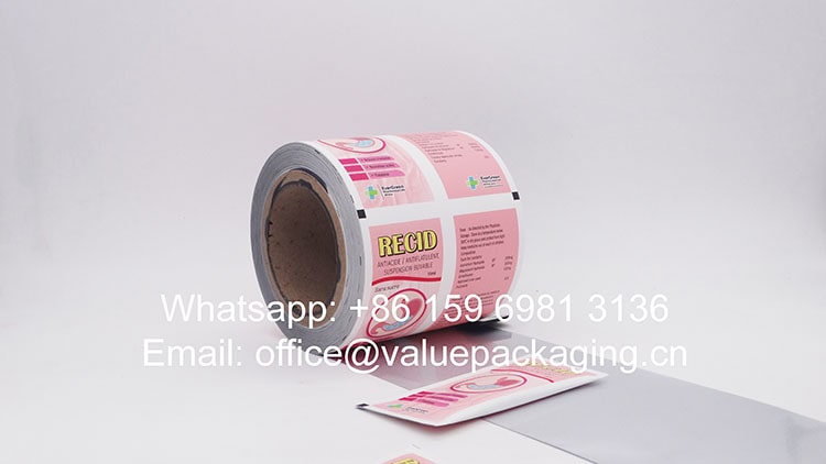 R009-Printed-film-roll-for-untiflatulent-products-16ml-3-sides-sealed-sachet