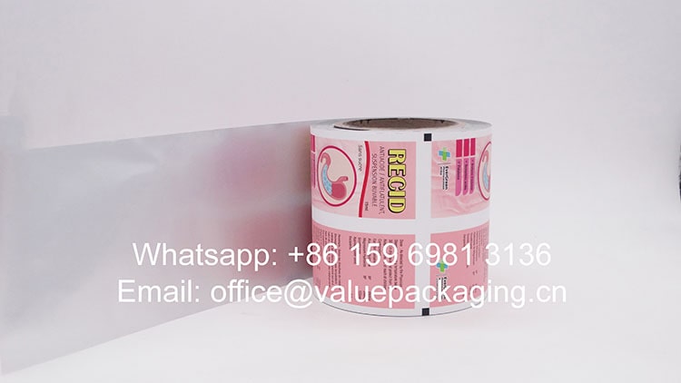 R009-Printed-film-roll-for-untiflatulent-products-16ml-3-sides-sealed-sachet