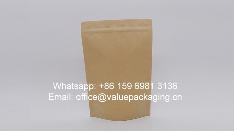 no-print-kraft-paper-window-bag