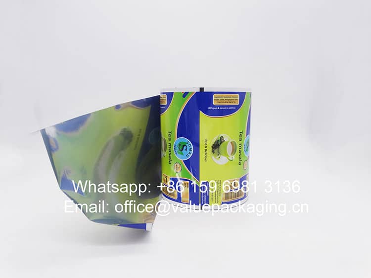 R061-Printed-film-roll-for-masala-tea-products-5grams-pillow-sachet-package 