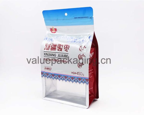086-box-bottom-standup-doypack-with-front-clear-window-for-450g-dates