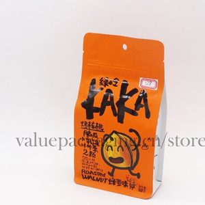 128 aluminum foil box bottom pouch for 108g snacks