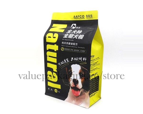 1.5kg Matte Finish box bag for dog foods