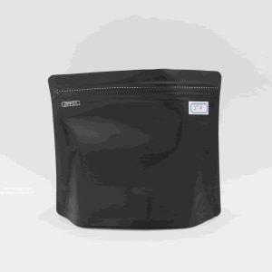 274 500g diamond shape matte black coffee bag