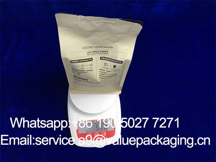 Wehigt-500g-flat-bottom-coffee-bag