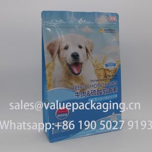 215-2 Resealable standup doypack for 2kg pet foods-