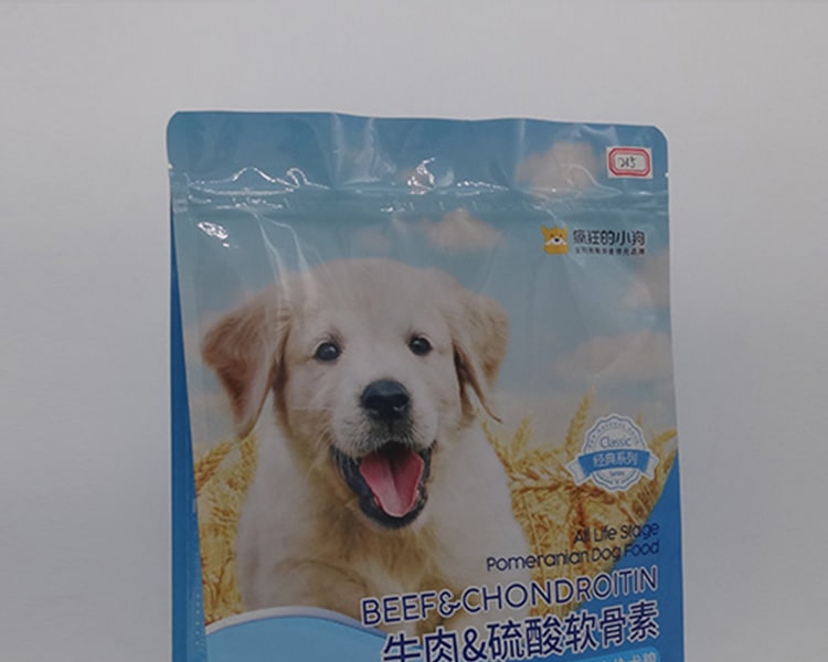 215-2 Resealable standup doypack for 2kg pet foods-