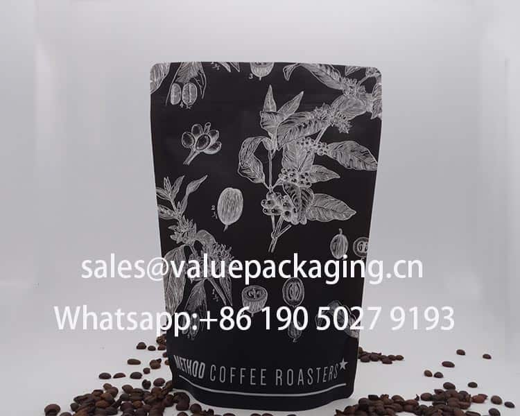 804-matte-black-mono-materials-standup-doypack-with-zipper-coffee-bag-250g-