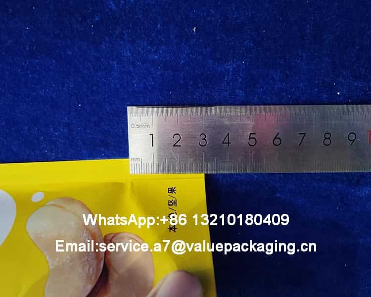 Bottom30mm-Cashew nuts-60g-Bottom Gusset