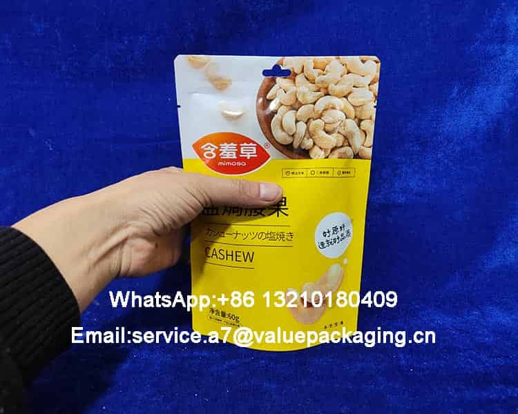 Filled-Cashew nuts-60g-Bottom Gusset