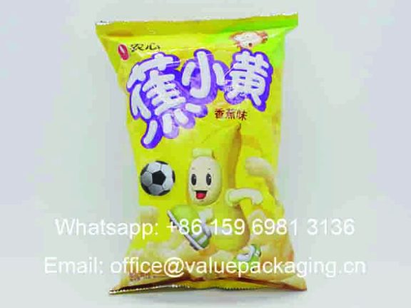 Package-Puffed Foods Bag-70g-Pillow Pouch Sachet