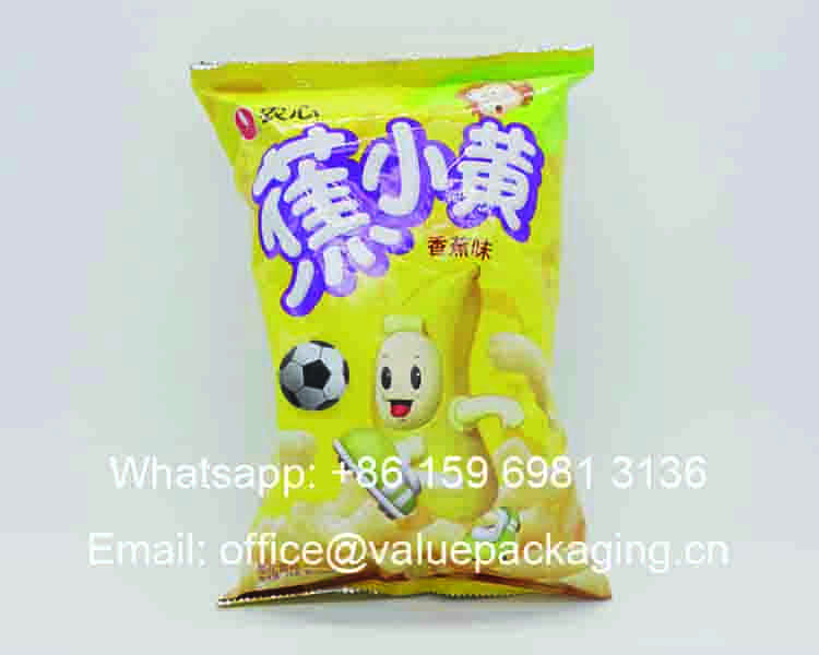 Package-Puffed Foods Bag-70g-Pillow Pouch Sachet