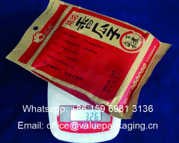 Weight-Sunflower Seeds-308g-Side Gusset