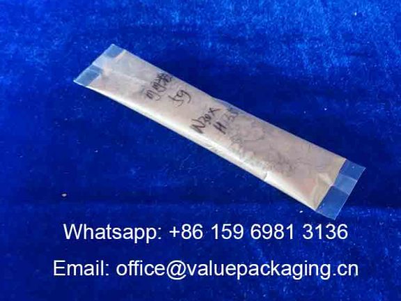 chocolate powder sachet dimension