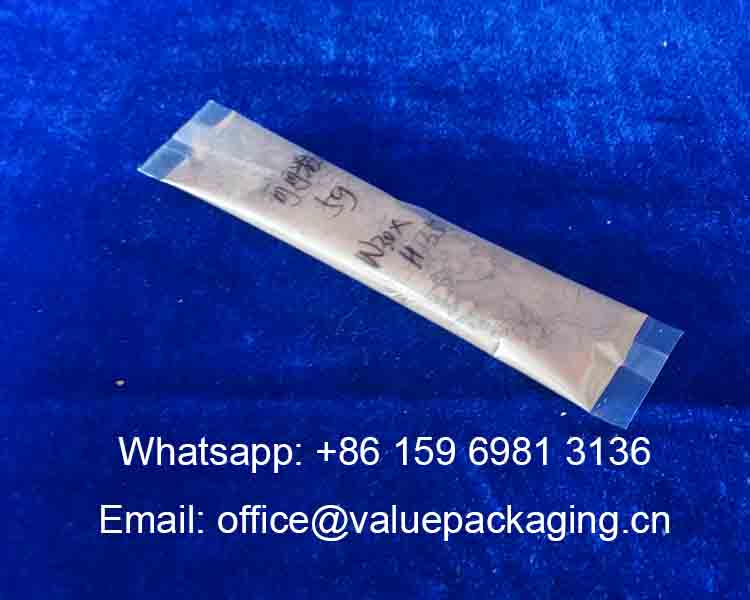 chocolate powder sachet dimension