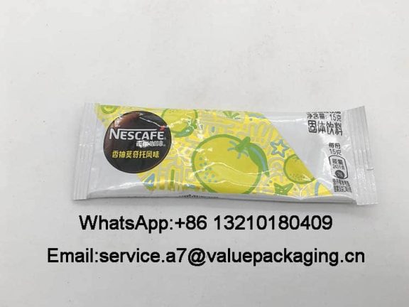 package-Coffee Powder-15g-Pillow Pouch