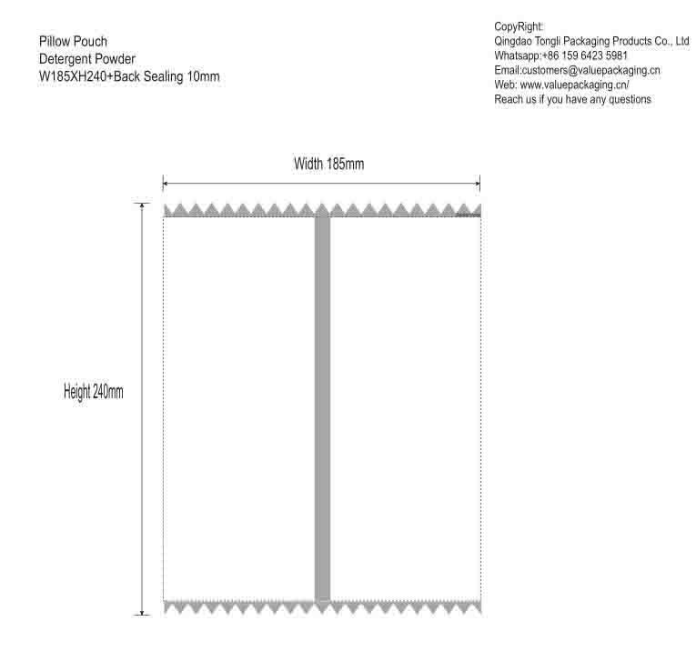 Dieline-Detergent-Powder-500g-Pillow-Pouch-Sachet-W185xH240mm-Package244