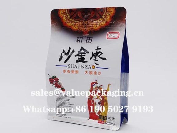 052-high-quality-custom-print-chinese-date-flat bottom-bag