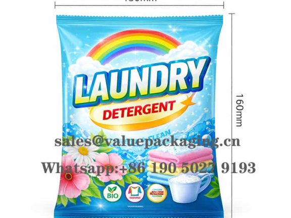 detergent powder 100g W130mm H160mm pillow pouch Feature-Picture