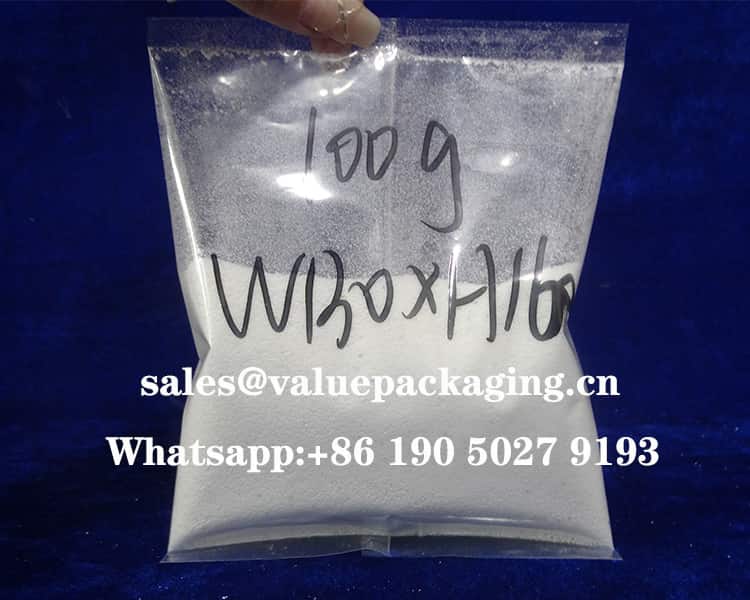  detergent powder 100g W130mm H160mm pillow pouch package1
