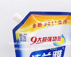 181 2Liter standing cap bag for washer fluids-2