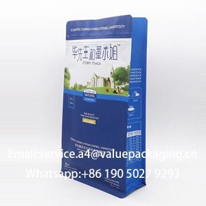 208-2 quality visual sight standup doypack for 1.5kg puppy food