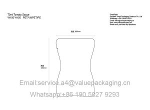 70ml Tomato Sauce W100XH150