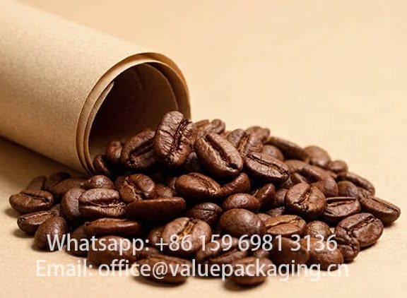 roasted-coffee-beans-on-kraft-paper