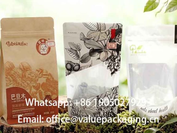 Eco-friendly dried nuts bags