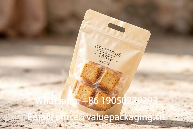 drop test of biscuit stand up sachet1