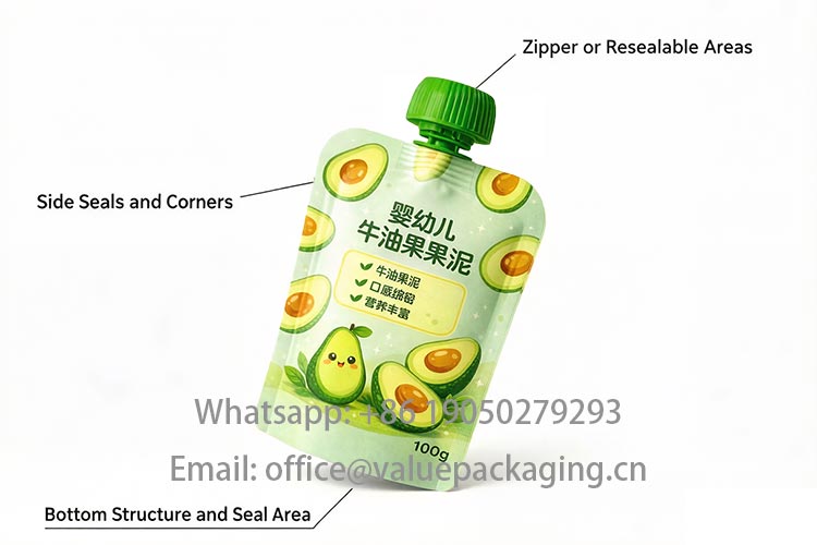 stand up spout pouch of avocado puree4