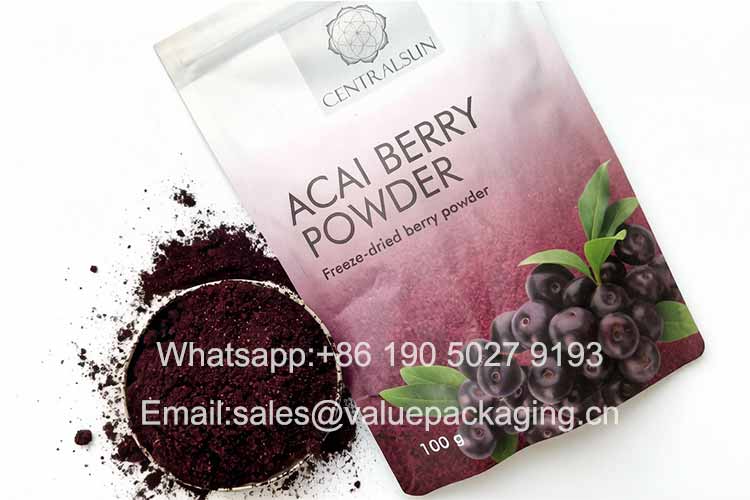 Acai Berry Powder packaging