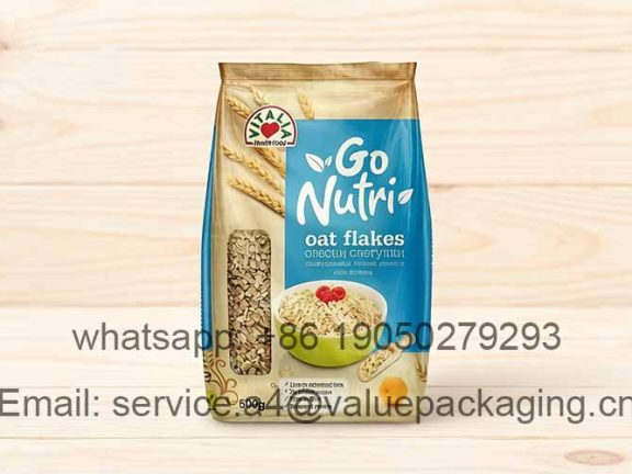 Common Oatmeal Accordion Bag