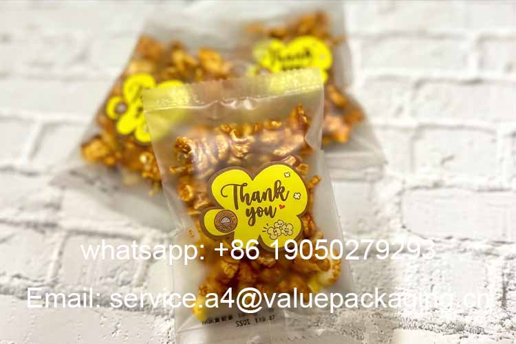 Disposable popcorn packets