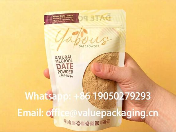 standup-doypack-with-clear-window-for-date- powder