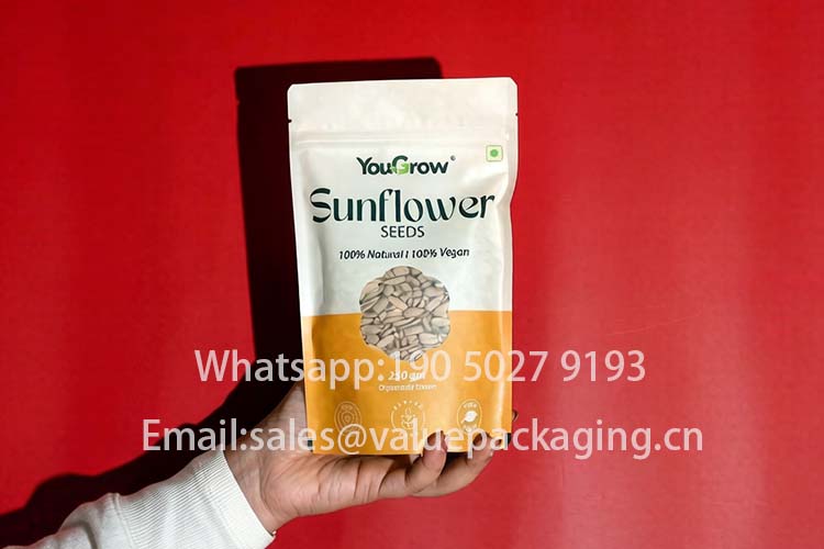 sunflower seeds-standup pouch