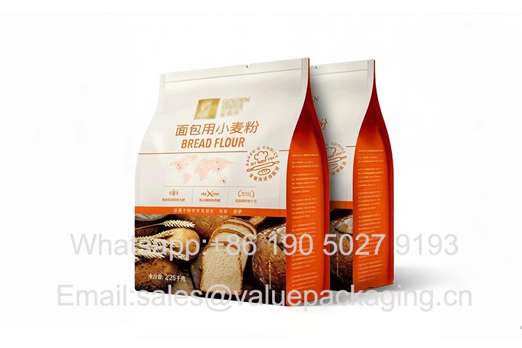 wheat flour-flat bottom bag