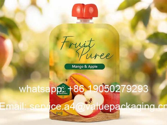 Anti-swallowing spout stand bag