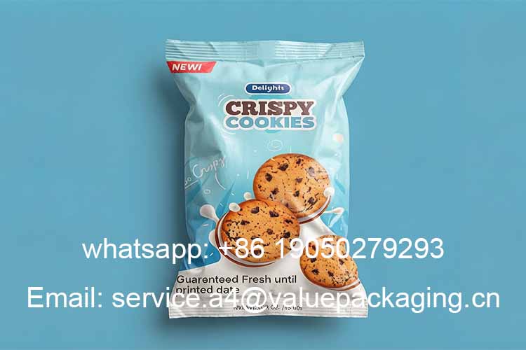 Common pillow-shaped cookie bags