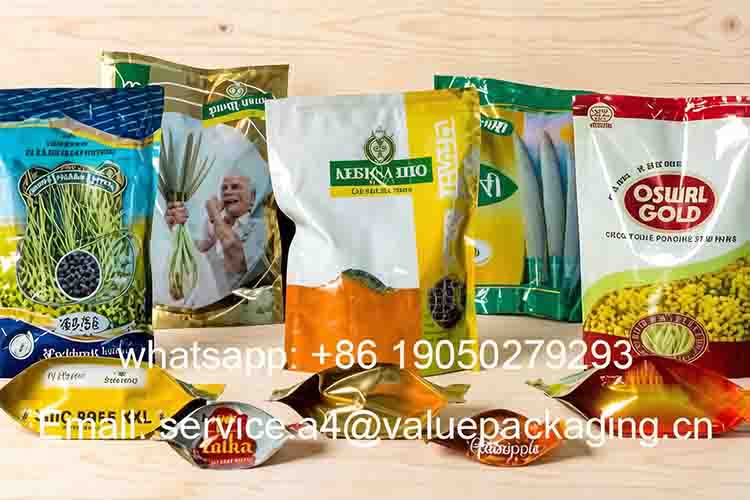Common vegetable seed packaging bags