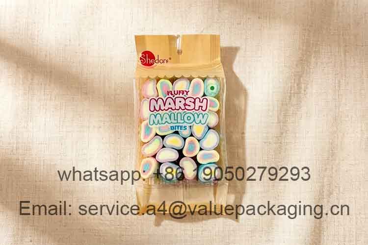 Marshmallow-shaped accordion bag