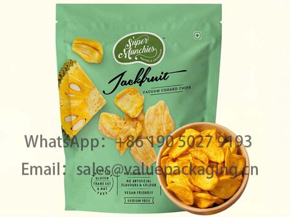 jackfruit chips stand up pouch