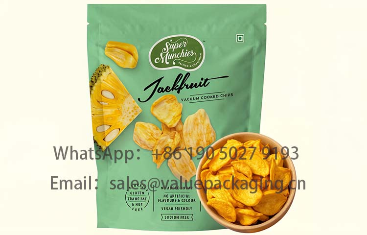 jackfruit chips stand up pouch