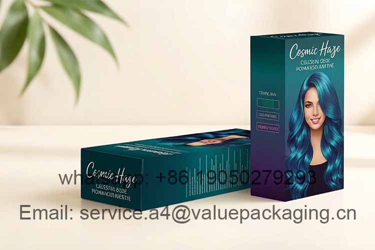 Boxed hair dye
