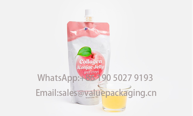 fruit jelly-doypack