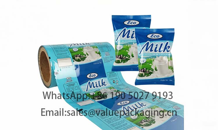 milk powder-pillow pouch